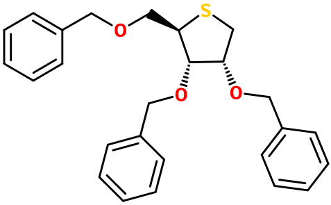 (image for) MC004157 1,4-Anhydro-2,3,5-tri-O-benzyl-1-thio-D-ribitol